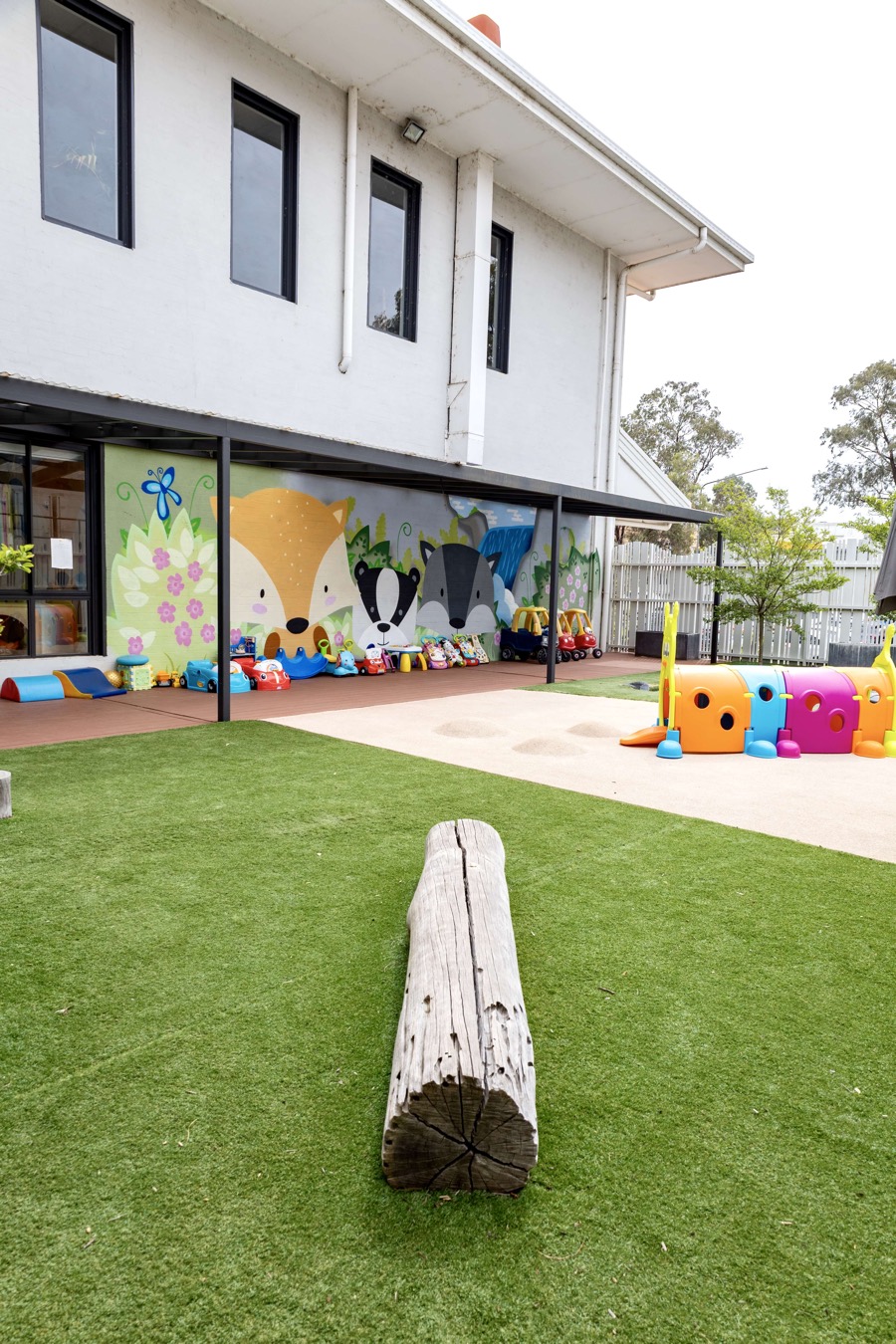 Our yard at Cubs Corner Early Learning Centre